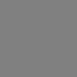 Krzywa Hilberta - Animacja 8 przybliżeń